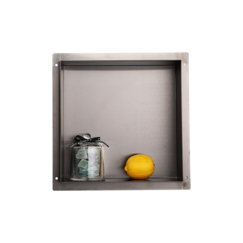 Silver waterproofing shower Stainless Steel 304 wall niche