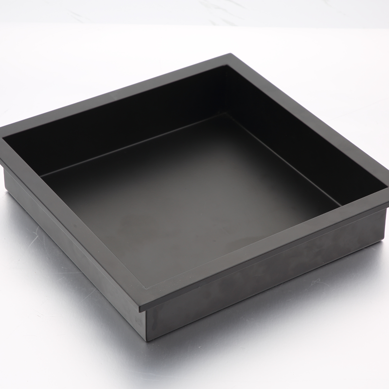 304 Stainless steel 7cm thickness black shower wall niche
