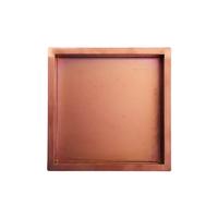 Bathroom rose gold recessed stainless steel shower niche