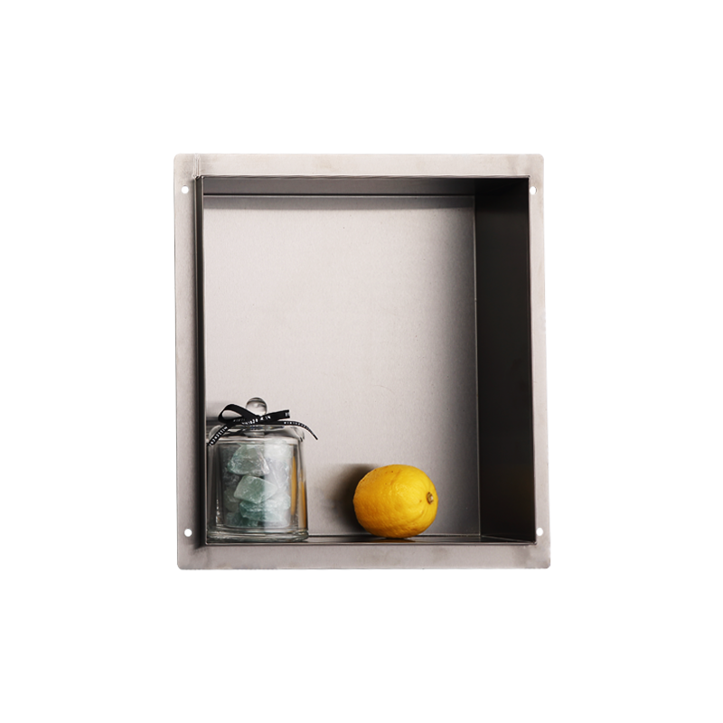 Silver waterproofing shower Stainless Steel 304 wall niche