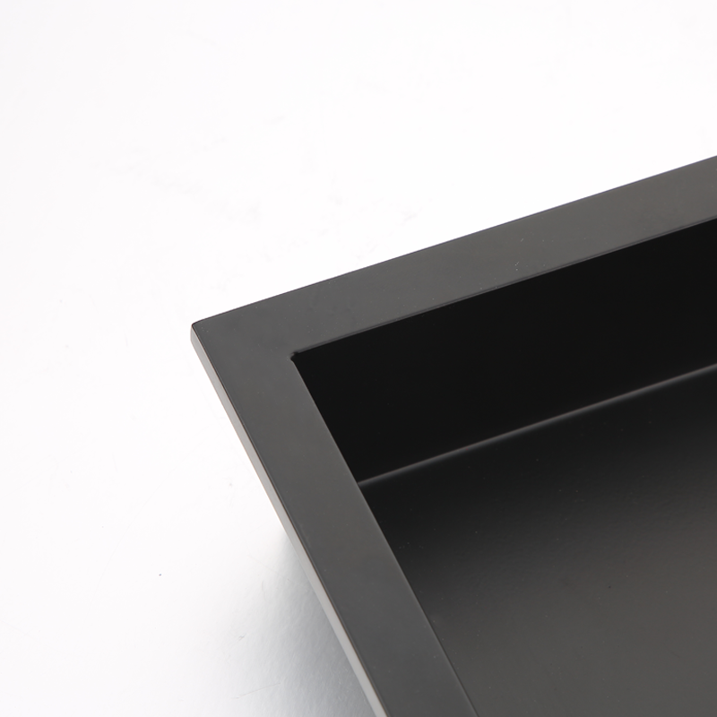 304 Stainless steel 7cm thickness black shower wall niche