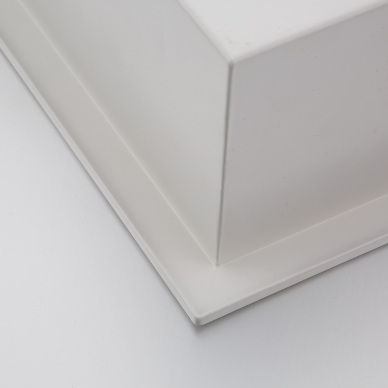 White 304 Stainless steel rectangle shower niche