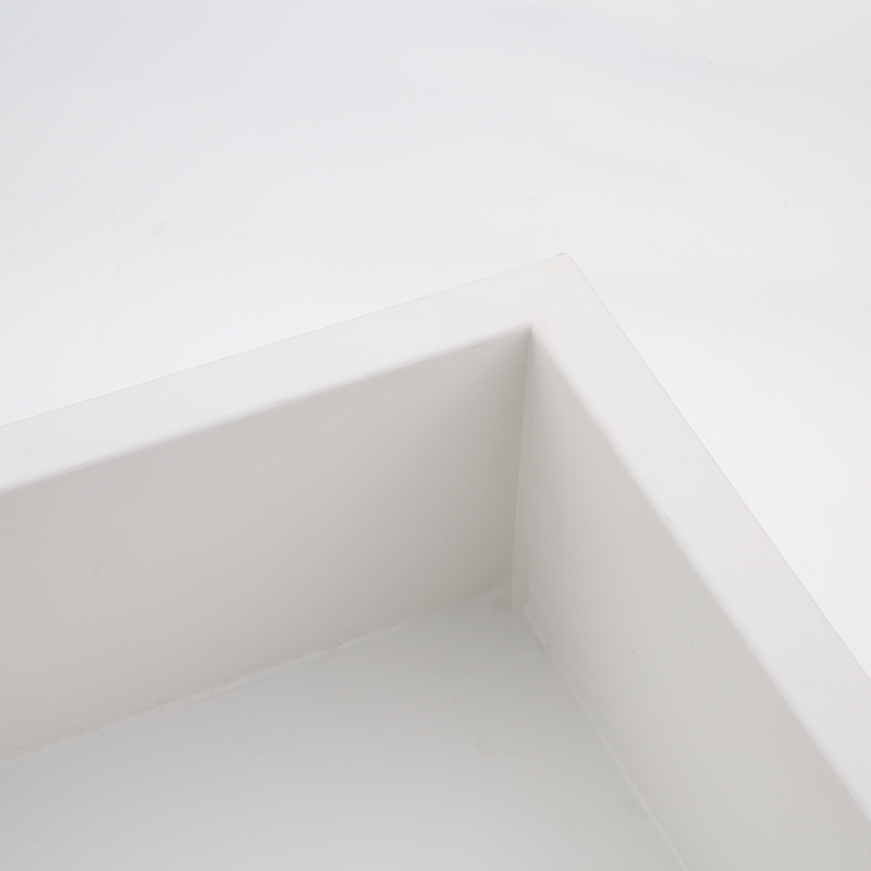White 304 Stainless steel rectangle shower niche